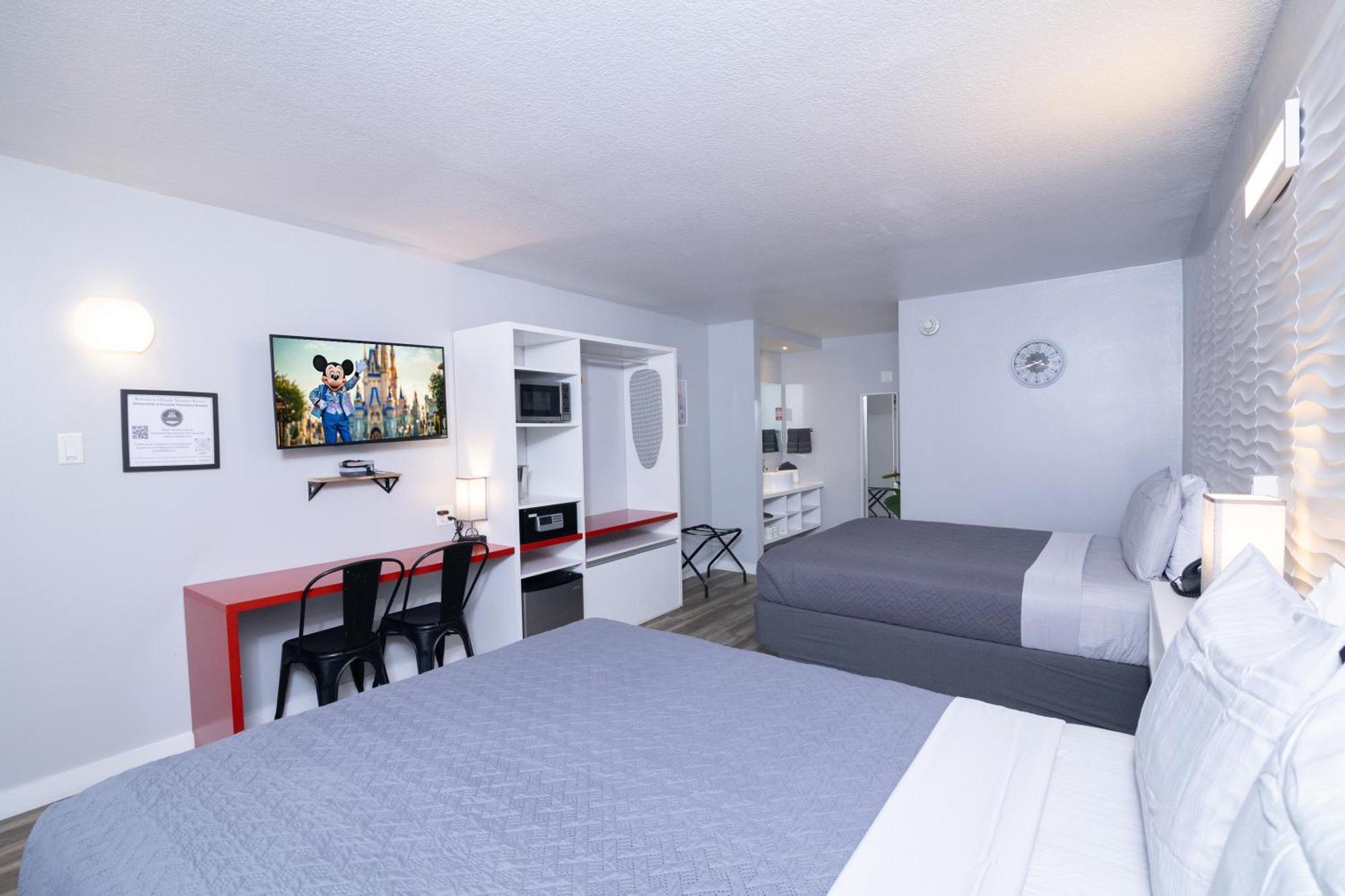 Hotel Room Near Disney 4 People Kissimmee Bagian luar foto